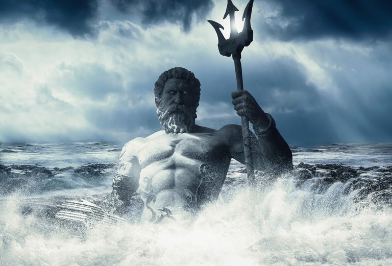 poseidon, sea, wallpaper