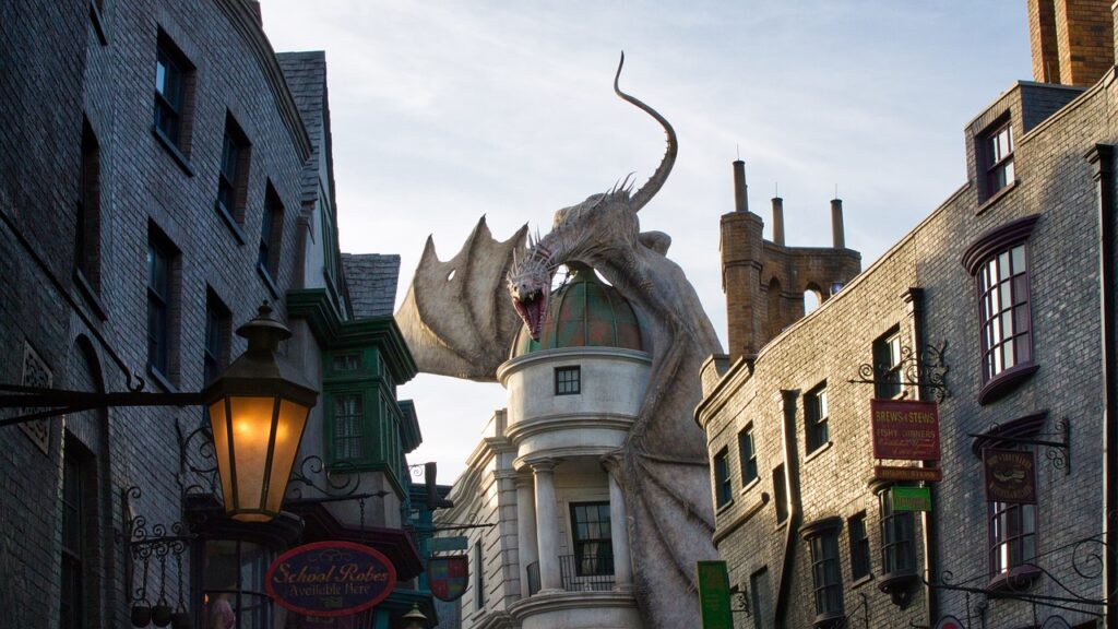 universal studios, harry potter, dragon-3407863.jpg