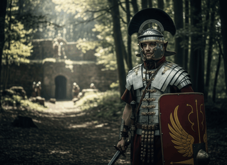 A Roman Legionary in the forests of Germania